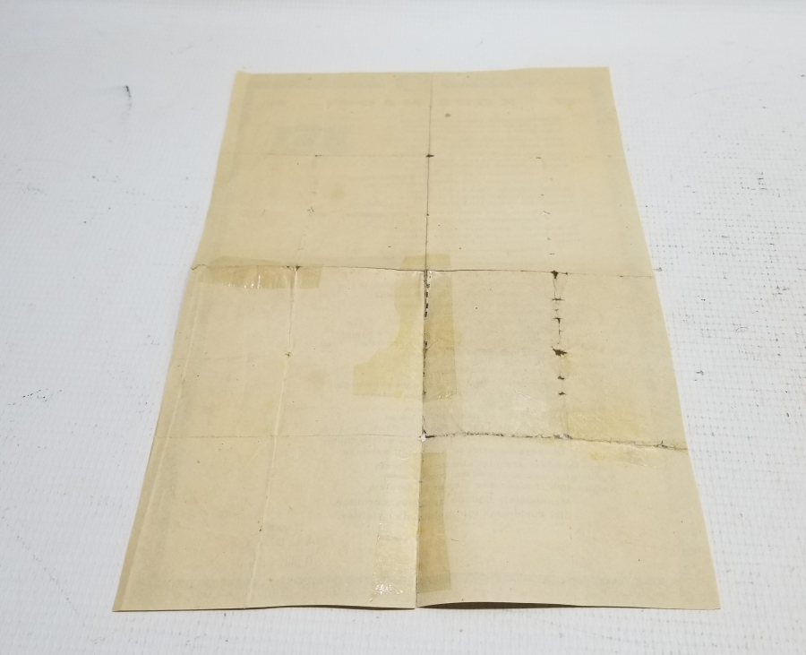 KORE SAVAŞI DÖNEMİ ÇOK NADİR KORE MARŞI BROŞÜRÜ - İLK KEZ GÖRÜLÜYOR