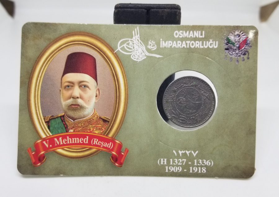 MEHMED REŞAD HAN DÖNEMİ KAPAMASINDA NİKEL 10 PARA