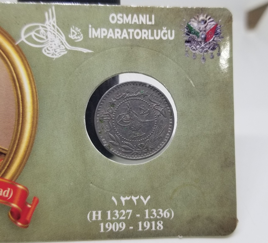 MEHMED REŞAD HAN DÖNEMİ KAPAMASINDA NİKEL 10 PARA