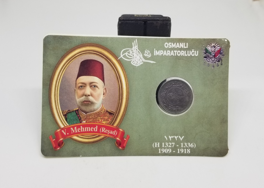 MEHMED REŞAD HAN DÖNEMİ KAPAMASINDA NİKEL 5 PARA