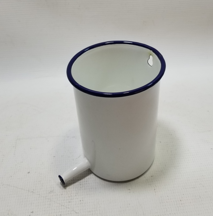 NADİR TİPTE OSMANLI DÖNEMİ EMAYE SERUM ŞİŞESİ