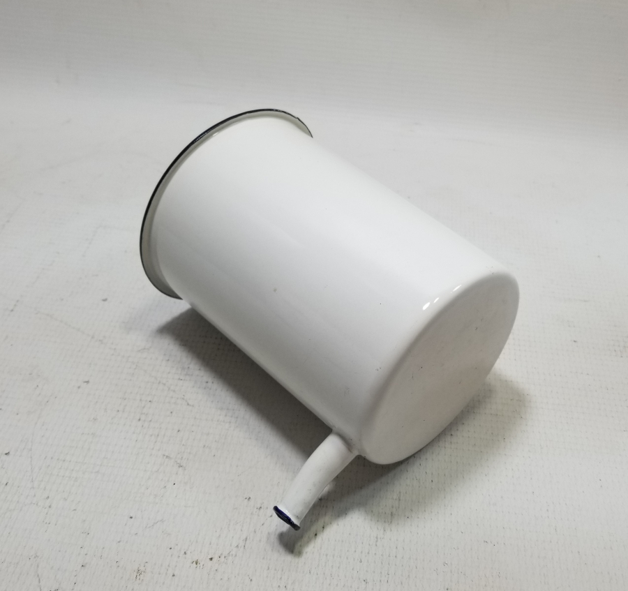 NADİR TİPTE OSMANLI DÖNEMİ EMAYE SERUM ŞİŞESİ