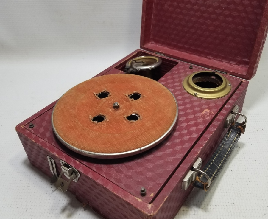 OSMANLI DÖNEMİ ÇANTA GRAMAFON