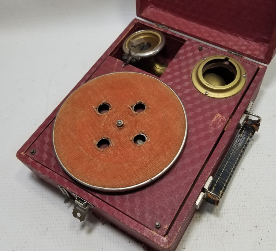 OSMANLI DÖNEMİ ÇANTA GRAMAFON