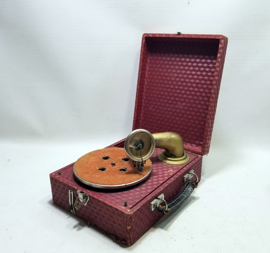 OSMANLI DÖNEMİ ÇANTA GRAMAFON