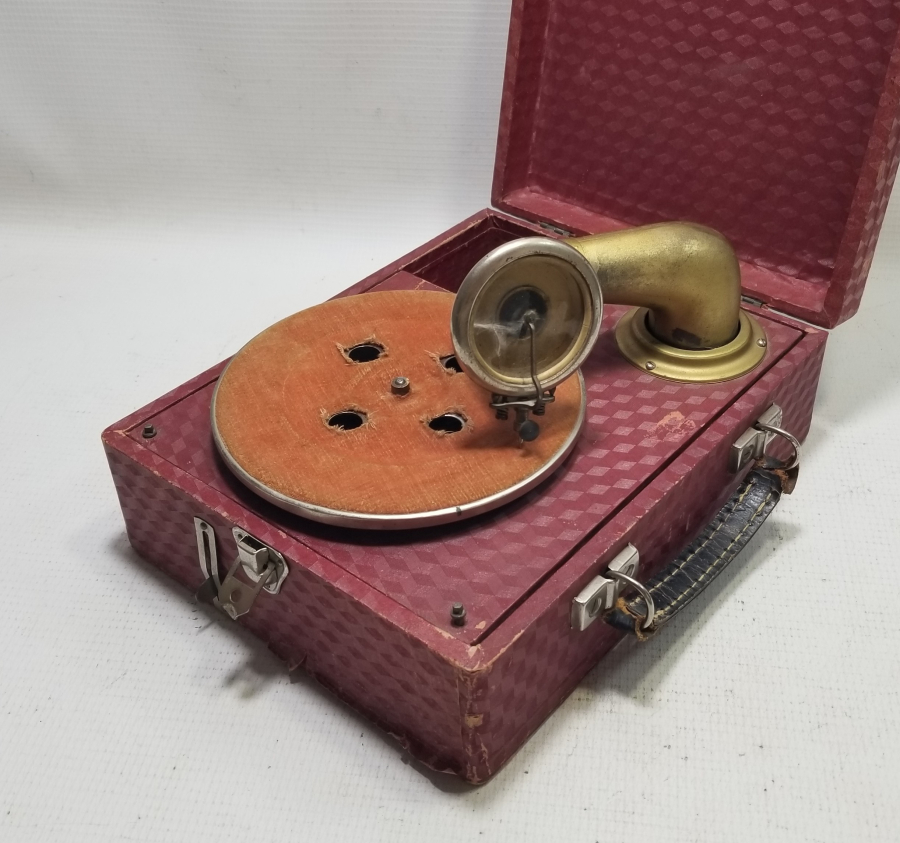 OSMANLI DÖNEMİ ÇANTA GRAMAFON