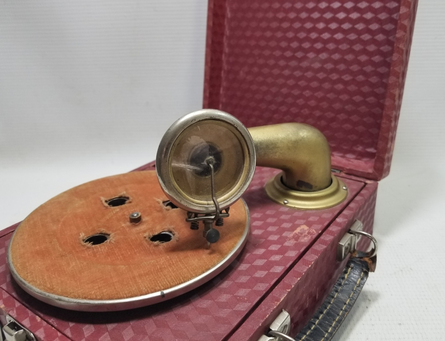 OSMANLI DÖNEMİ ÇANTA GRAMAFON