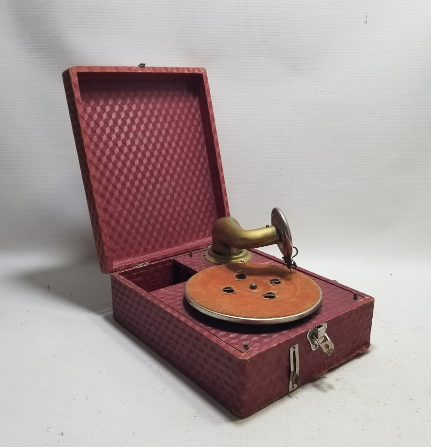 OSMANLI DÖNEMİ ÇANTA GRAMAFON