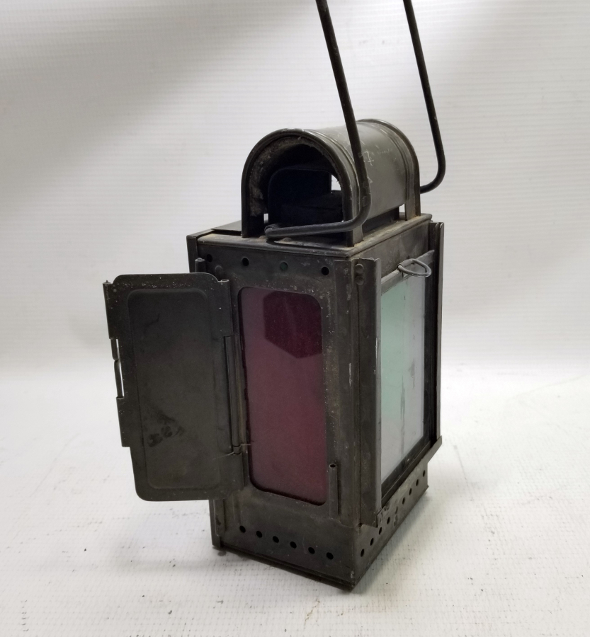 OSMANLI DÖNEMİ ÇOK NADİR TREN İŞARET LAMBASI