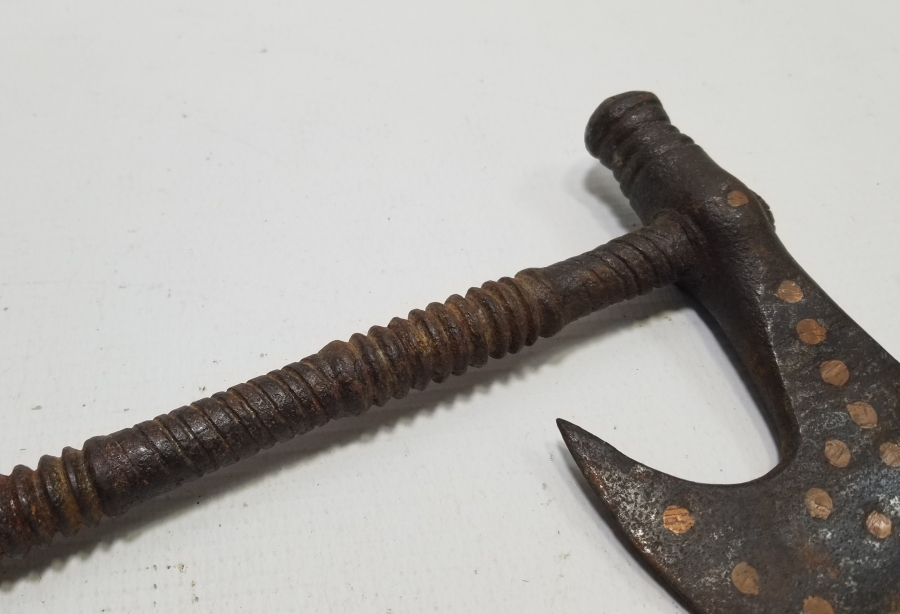 OSMANLI DÖNEMİ NADİR TİPTE DERVİŞ TÖREN TEBERİ