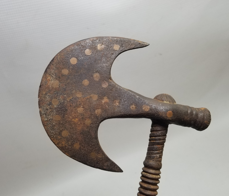 OSMANLI DÖNEMİ NADİR TİPTE DERVİŞ TÖREN TEBERİ