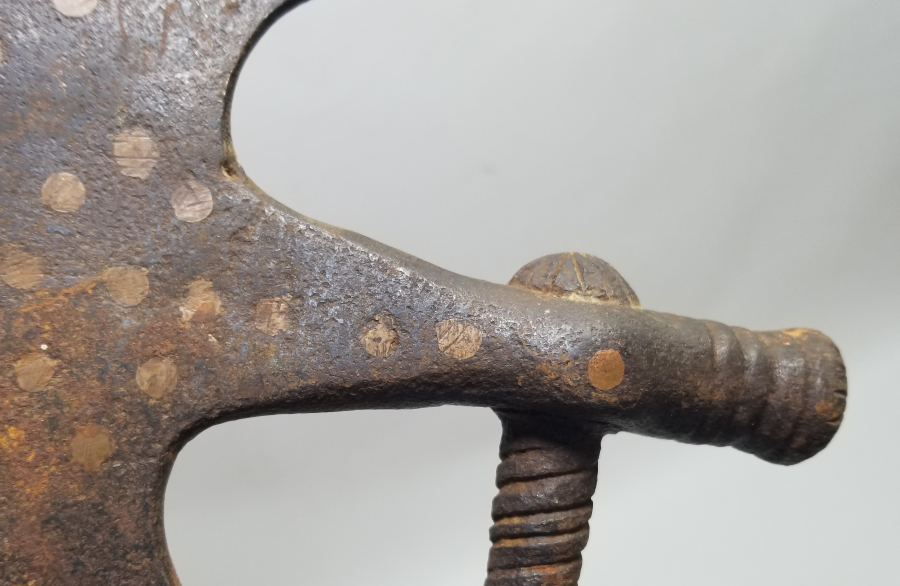 OSMANLI DÖNEMİ NADİR TİPTE DERVİŞ TÖREN TEBERİ