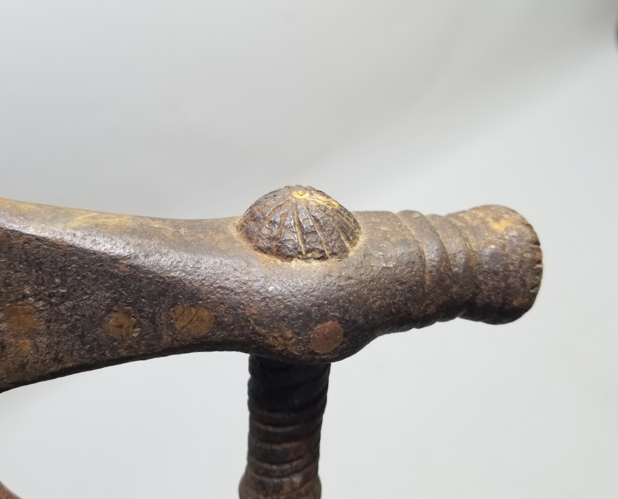 OSMANLI DÖNEMİ NADİR TİPTE DERVİŞ TÖREN TEBERİ