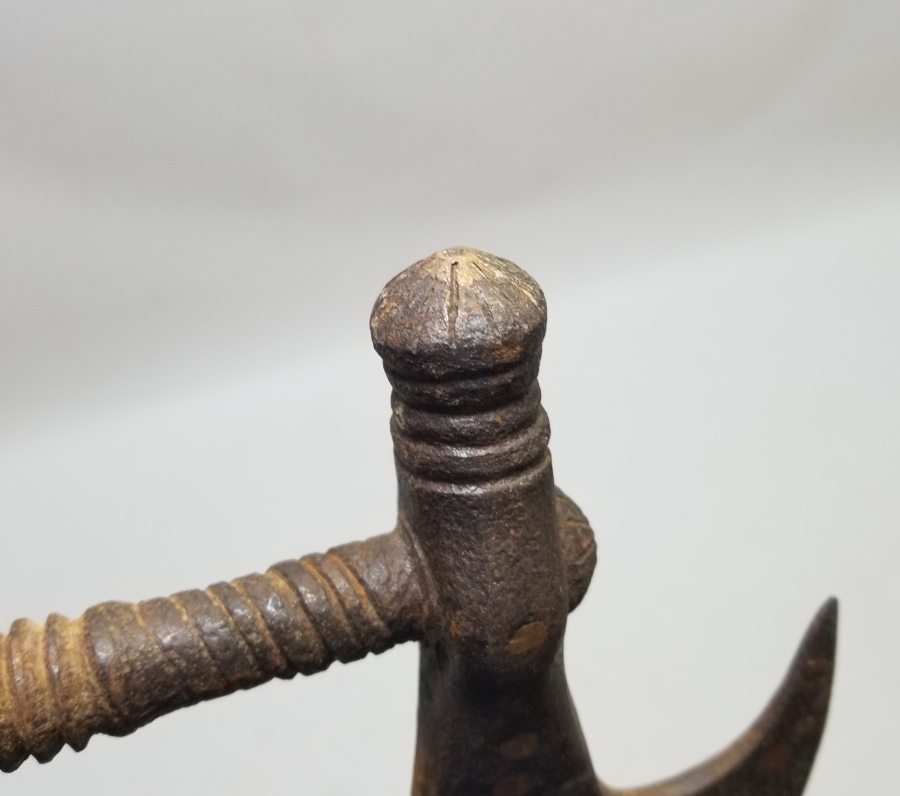 OSMANLI DÖNEMİ NADİR TİPTE DERVİŞ TÖREN TEBERİ