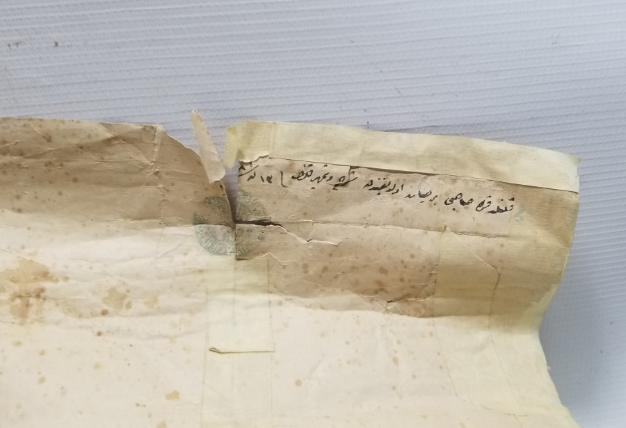 OSMANLI DÖNEMİ TUĞRASI EL ÇEKME PADİŞAH FERMANI