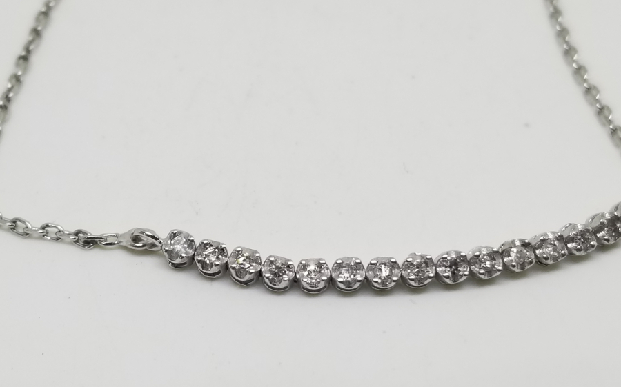 PIRLANTA TAŞLI SU YOLU BİLEKLİK