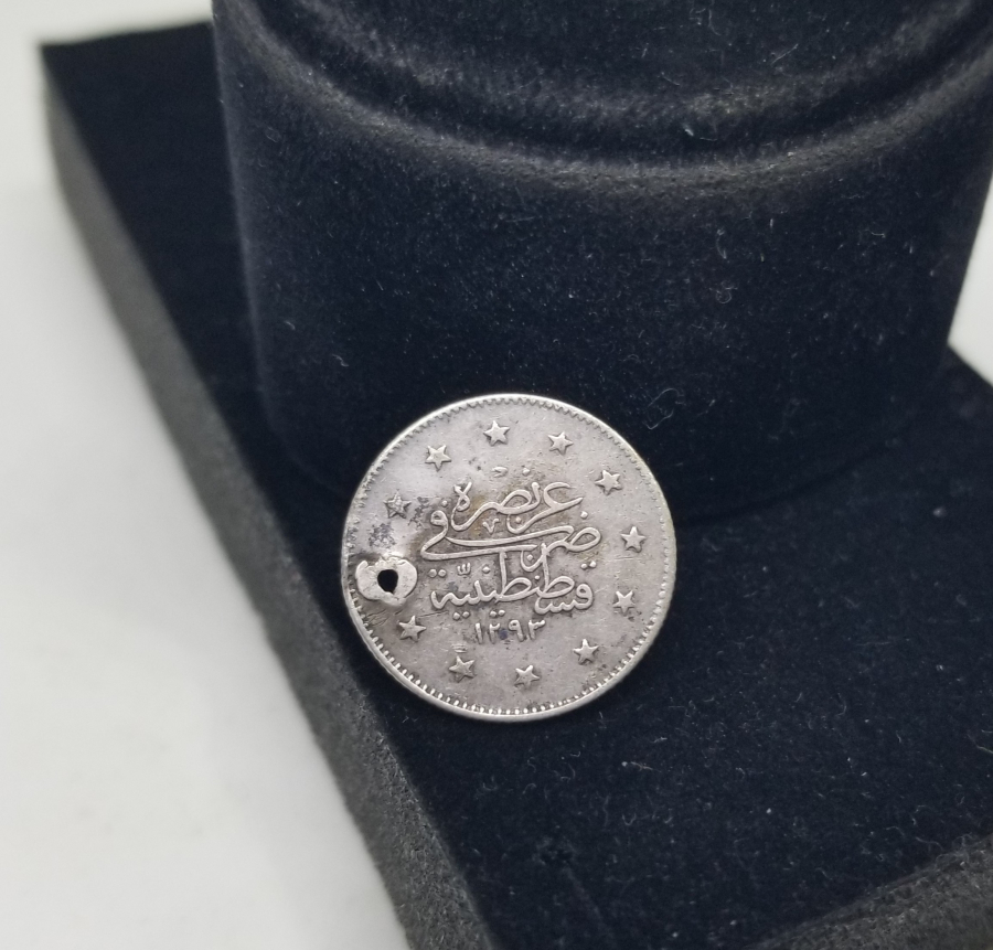 SULTAN ABDÜLHAMİD DÖNEMİ GÜMÜŞ 2 KURUŞ MECİDİYE