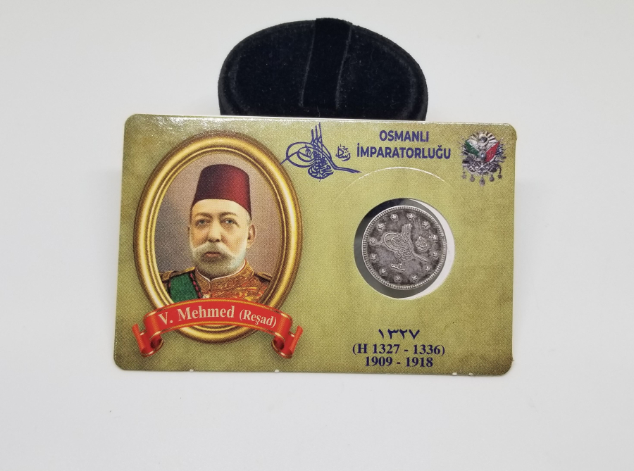 SULTAN MEHMET REŞAD HAN DÖNEMİ GÜMÜŞ 2 KURUŞ MECİDİYE