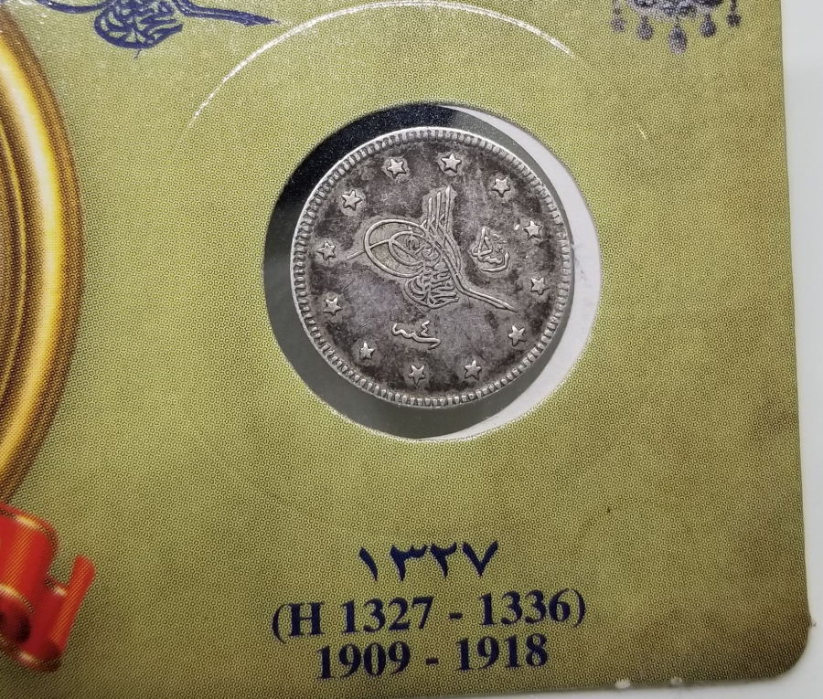 SULTAN MEHMET REŞAD HAN DÖNEMİ GÜMÜŞ 2 KURUŞ MECİDİYE