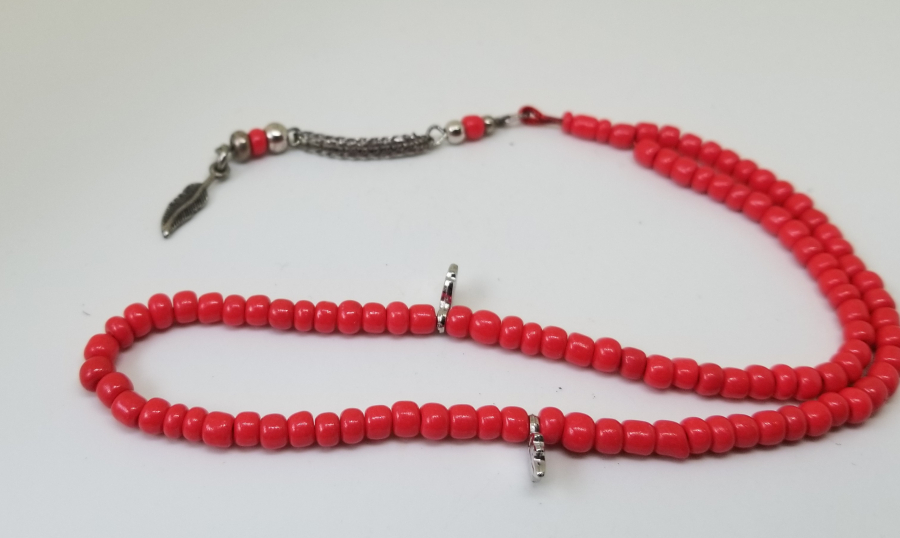 MERCAN TAŞINDAN MAMUL ANTİKA NAMAZ TESPİHİ