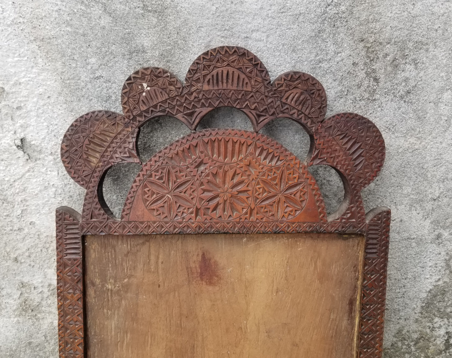 TAMAMI İŞLEMELİ OSMANLI DÖNEMİ BÜYÜK BOY NADİR AYNA