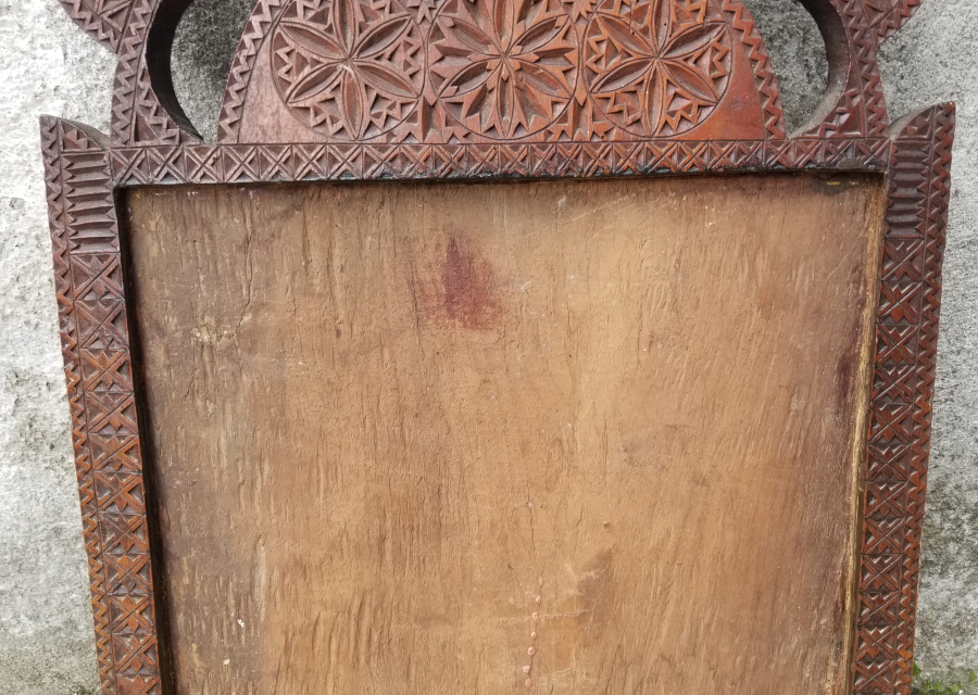 TAMAMI İŞLEMELİ OSMANLI DÖNEMİ BÜYÜK BOY NADİR AYNA