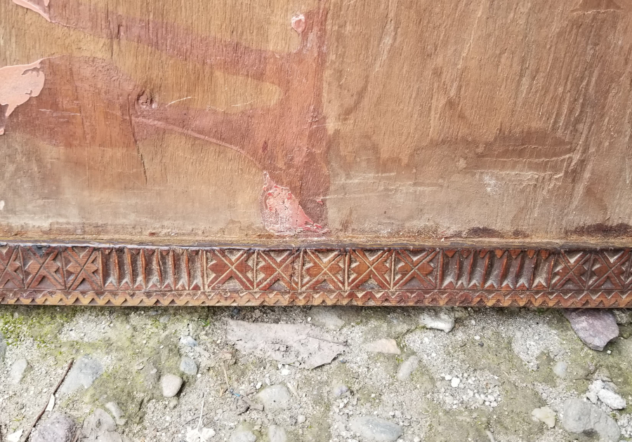 TAMAMI İŞLEMELİ OSMANLI DÖNEMİ BÜYÜK BOY NADİR AYNA