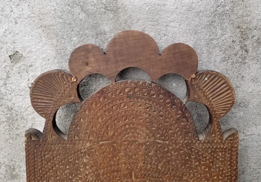 TAMAMI İŞLEMELİ OSMANLI DÖNEMİ BÜYÜK BOY NADİR AYNA