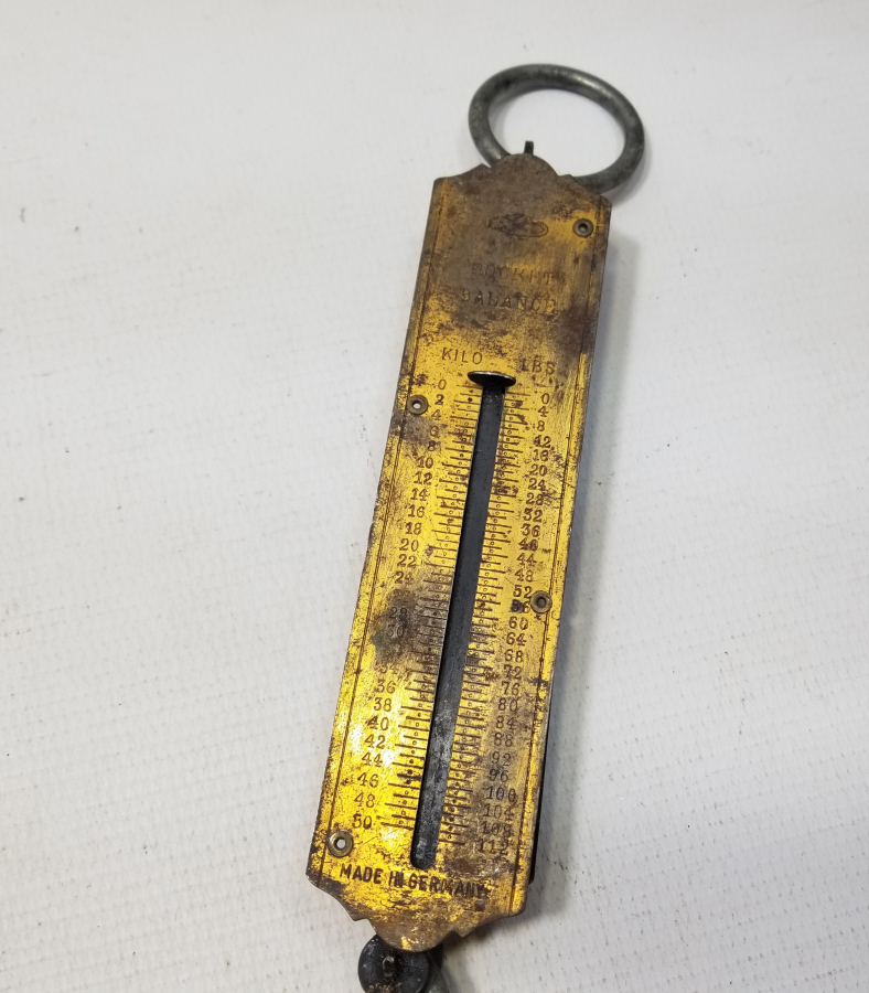 ALMAN YAPIMI ANTİKA EL KANTARI