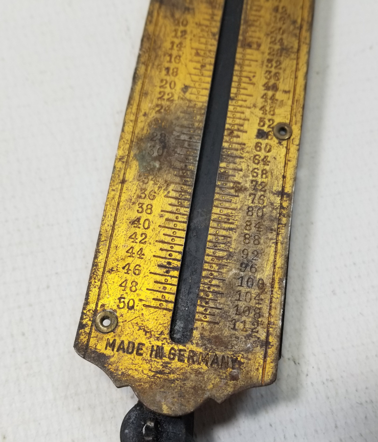 ALMAN YAPIMI ANTİKA EL KANTARI