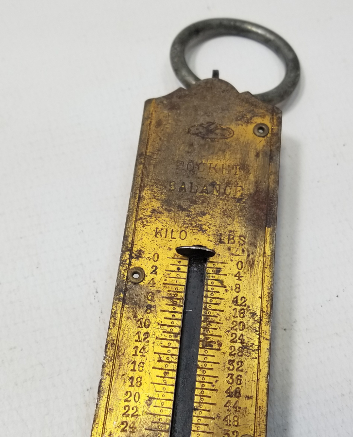 ALMAN YAPIMI ANTİKA EL KANTARI