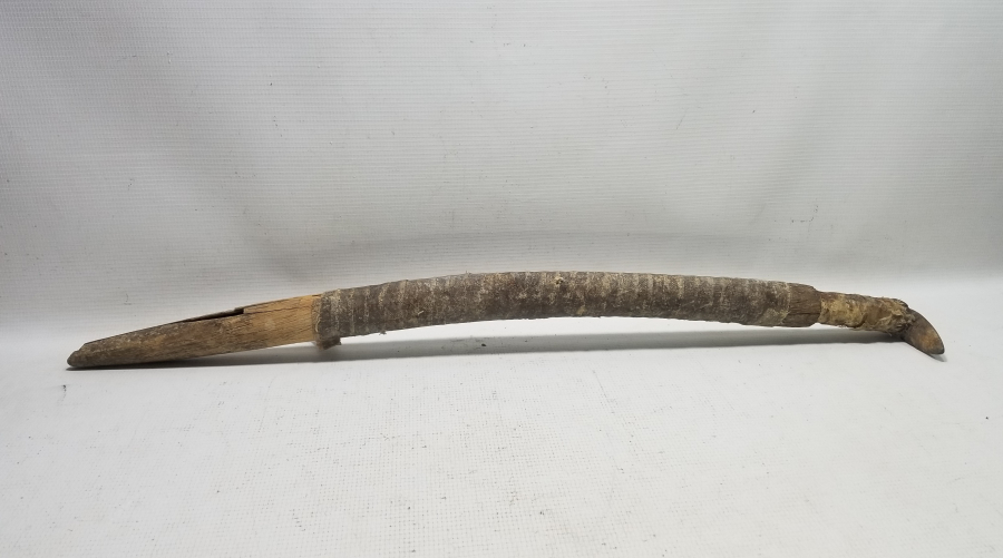 ORİJİNAL KININDA OSMANLI DÖNEMİ BAŞIBOZUK KILICI - EFE YATAĞANI