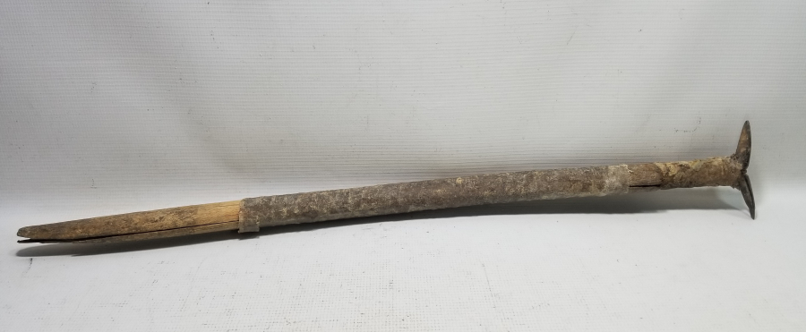 ORİJİNAL KININDA OSMANLI DÖNEMİ BAŞIBOZUK KILICI - EFE YATAĞANI