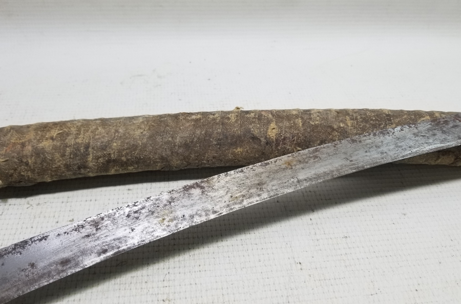 ORİJİNAL KININDA OSMANLI DÖNEMİ BAŞIBOZUK KILICI - EFE YATAĞANI