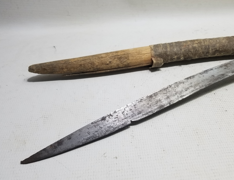 ORİJİNAL KININDA OSMANLI DÖNEMİ BAŞIBOZUK KILICI - EFE YATAĞANI