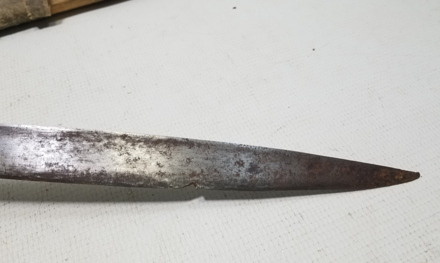 ORİJİNAL KININDA OSMANLI DÖNEMİ BAŞIBOZUK KILICI - EFE YATAĞANI