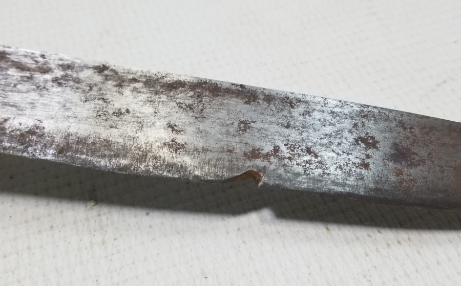 ORİJİNAL KININDA OSMANLI DÖNEMİ BAŞIBOZUK KILICI - EFE YATAĞANI