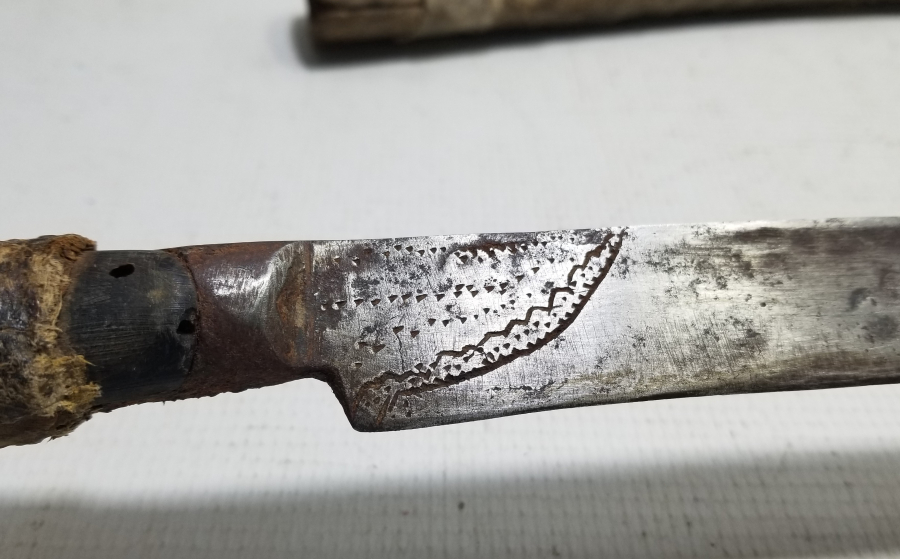 ORİJİNAL KININDA OSMANLI DÖNEMİ BAŞIBOZUK KILICI - EFE YATAĞANI