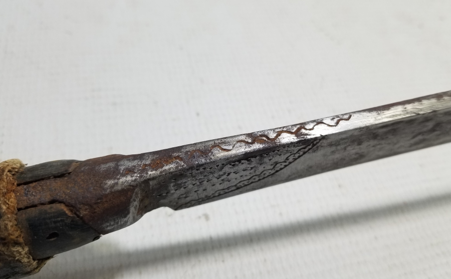 ORİJİNAL KININDA OSMANLI DÖNEMİ BAŞIBOZUK KILICI - EFE YATAĞANI