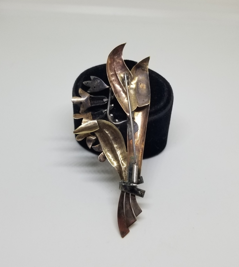 OSMANLI DÖNEMİ ELMAS TAŞLI ALTIN BROŞ