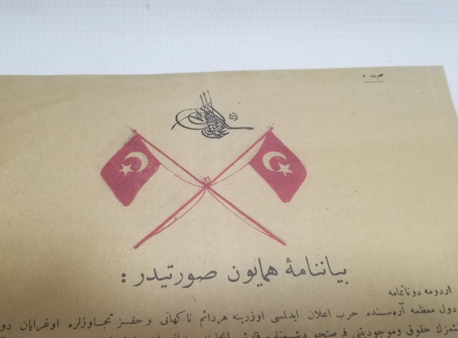 1. DÜNYA SAVAŞI OSMANLICA SEFERBERLİK İLANI VE CİHAD FETVASI