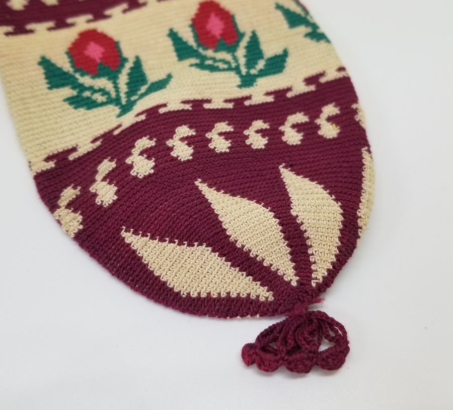 GÜMÜŞ SIRMALI VE KÖK BOYALI OSMANLI DÖNEMİ PARA KESESİ