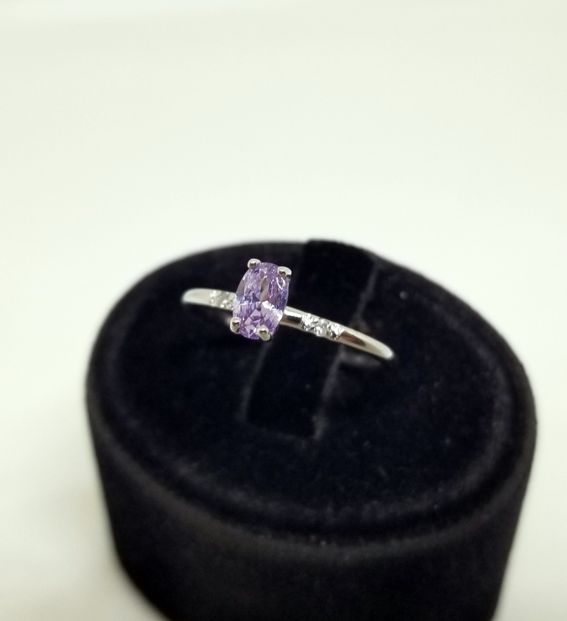 PIRLANTA VE AQUAMARİN TAŞLI YÜZÜK