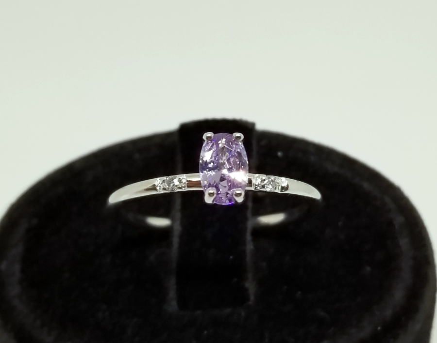 PIRLANTA VE AQUAMARİN TAŞLI YÜZÜK