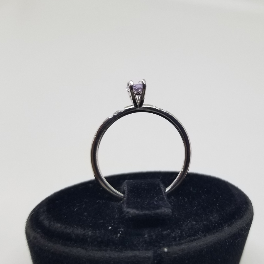 PIRLANTA VE AQUAMARİN TAŞLI YÜZÜK