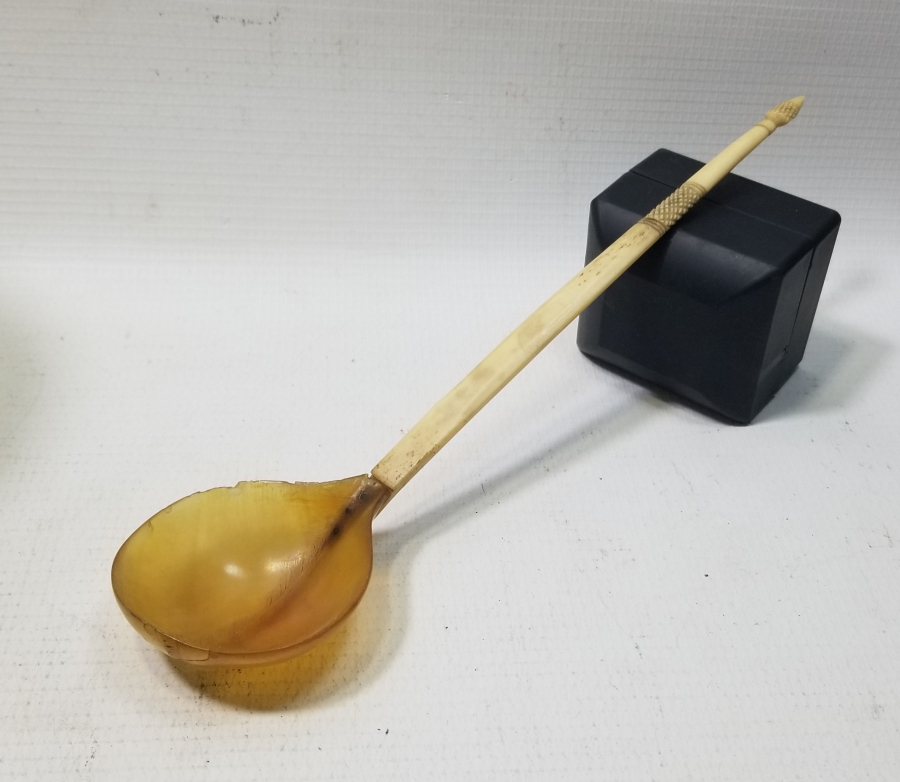 OSMANLI DÖNEMİ TEKKE İŞİ EL YAPIMI HOŞAF KAŞIĞI