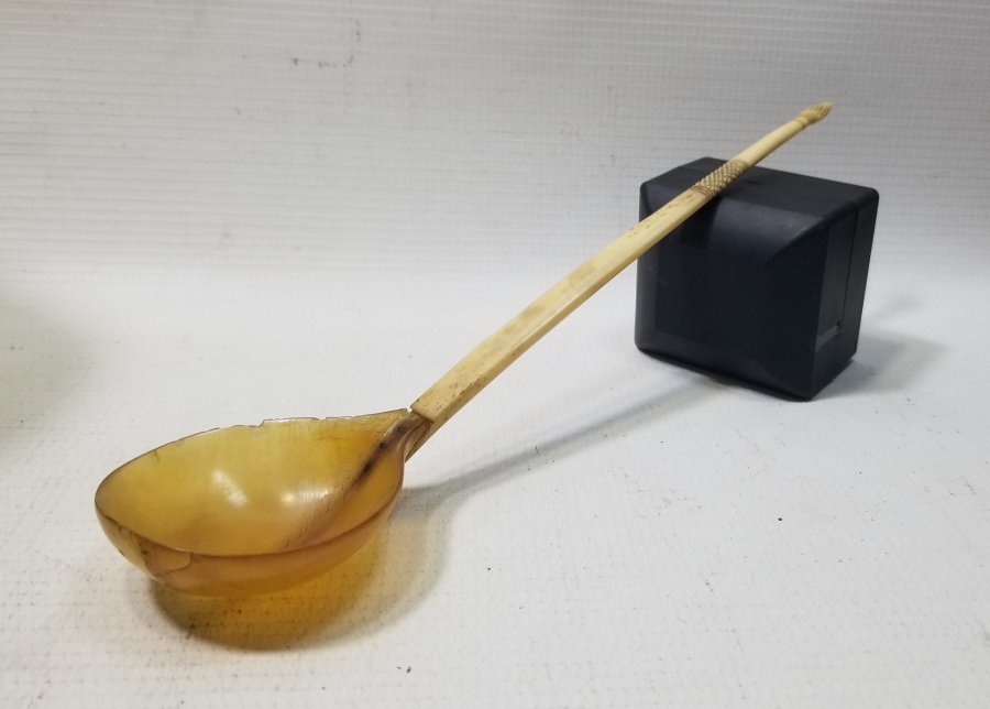 OSMANLI DÖNEMİ TEKKE İŞİ EL YAPIMI HOŞAF KAŞIĞI