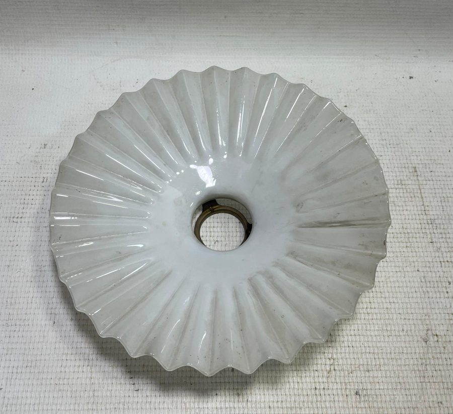 OSMANLI DÖNEMİ CAM OPALİN LAMBA TACI