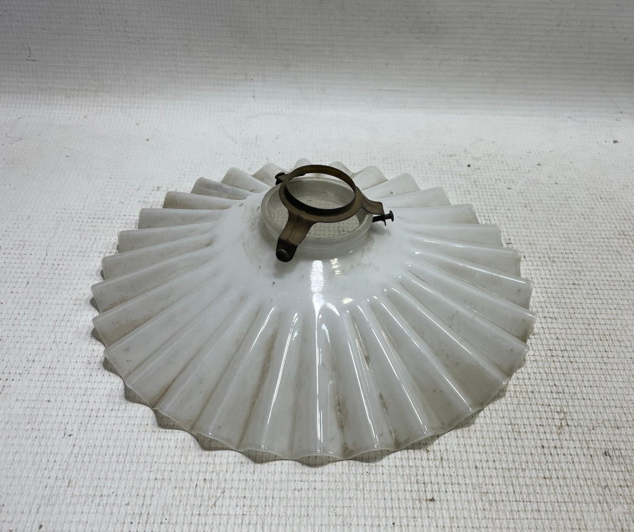 OSMANLI DÖNEMİ CAM OPALİN LAMBA TACI