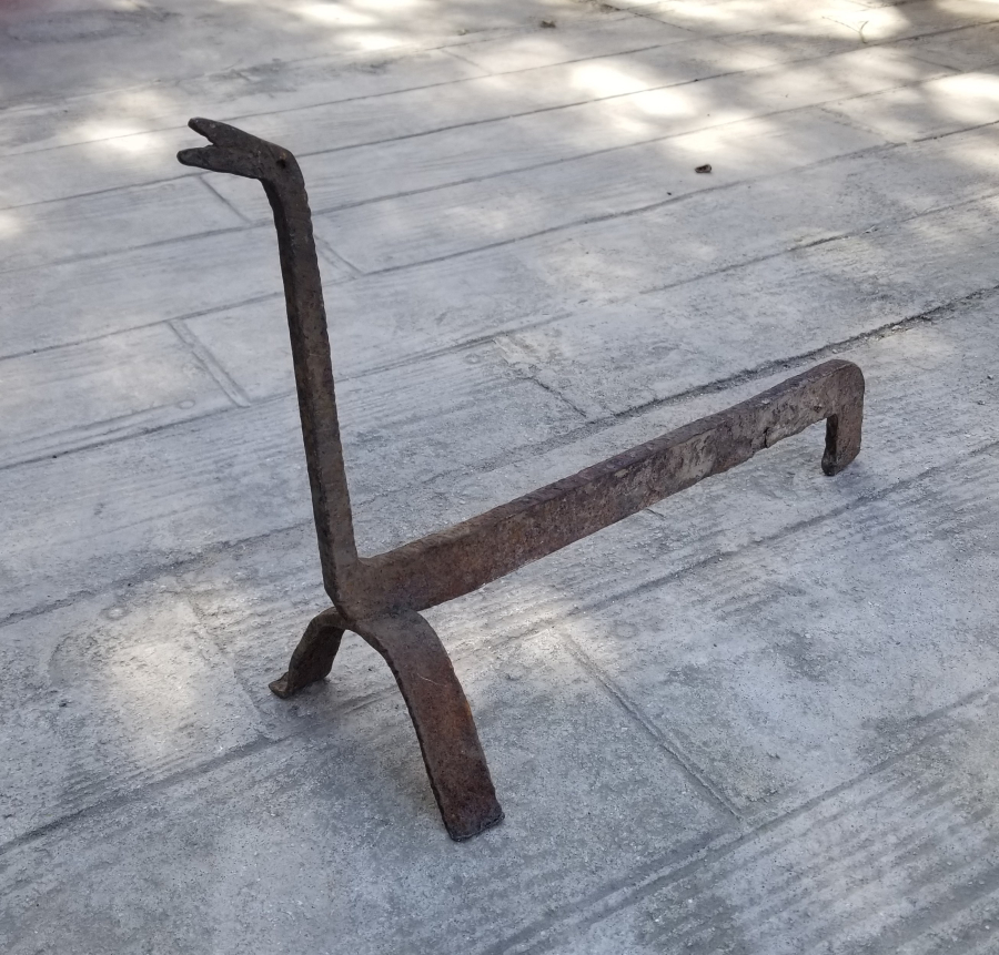 OSMANLI DÖNEMİ HAYVAN FORMUNDA YAPILMIŞ TEKKE İŞİ ODUN EŞEĞİ - ODUN TUTMACI